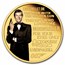 2024 TUV 4 oz Silver Roger Moore 7-Coin Colorized & Gilded Set