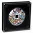 2024 TUV 4 oz Silver Year of the Dragon Quadrant Colorized PF Set