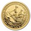2024 Tuvalu 1 oz Gold Black Flag - The Kingston (w/ Box & COA)