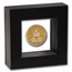 2024 Tuvalu 1 oz Silver Gilded Diwali Medallion Proof
