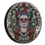 2024 Tuvalu 2 oz Silver Colorized Frida Kahlo (Antiqued)