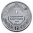2024 Ukraine 1 oz Silver Archangel Michael BU