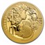 2024 US Mint 1 oz Gold Liberty & Britannia PR-70 PCGS (FDI)
