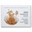 2024-W 1/2 oz Proof American Gold Eagle (w/Box & COA)