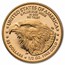 2024-W 1/2 oz Proof American Gold Eagle (w/Box & COA)