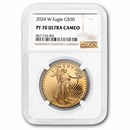 2024-W 1 oz Proof American Gold Eagle PF-70 NGC