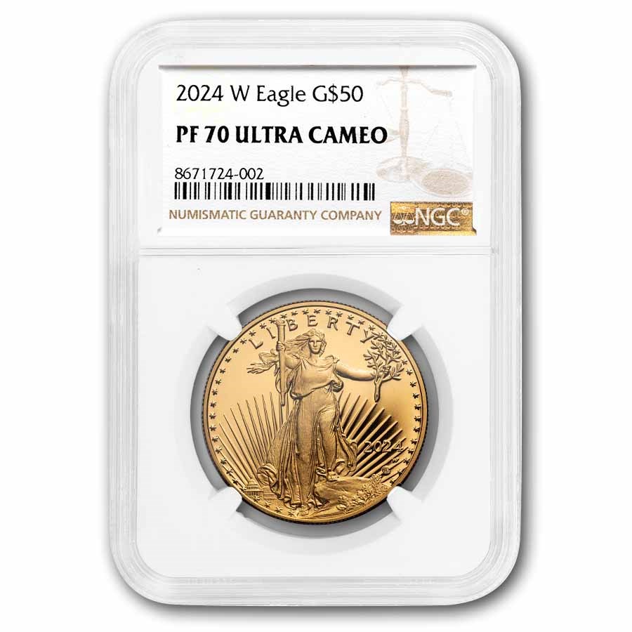 2024-W 1 oz Proof American Gold Eagle PF-70 NGC
