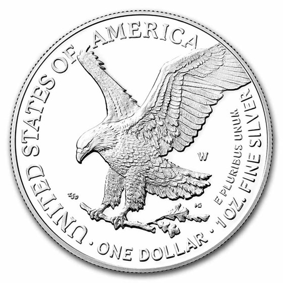 Buy 2024 W 1 oz Proof Silver Eagle Box & COA APMEX