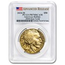 2024-W 1 oz Proof Gold Buffalo PR-70 PCGS (Advanced Release)
