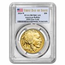 2024-W 1 oz Proof Gold Buffalo PR-70 PCGS (First Day of Issue)