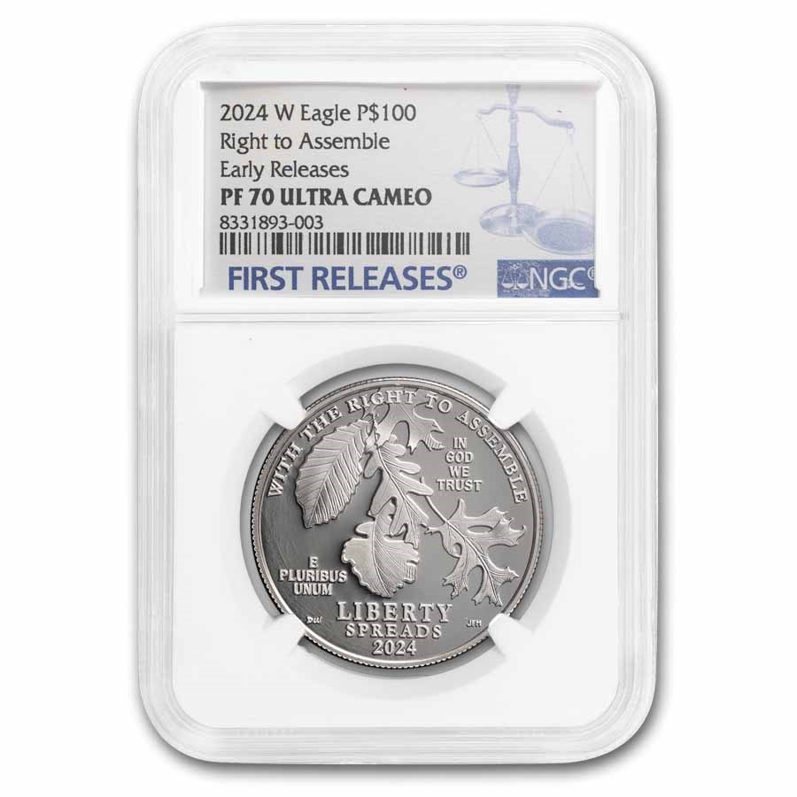 2024-W 1 oz Proof Platinum Eagle PF-70 NGC (Early Releases)