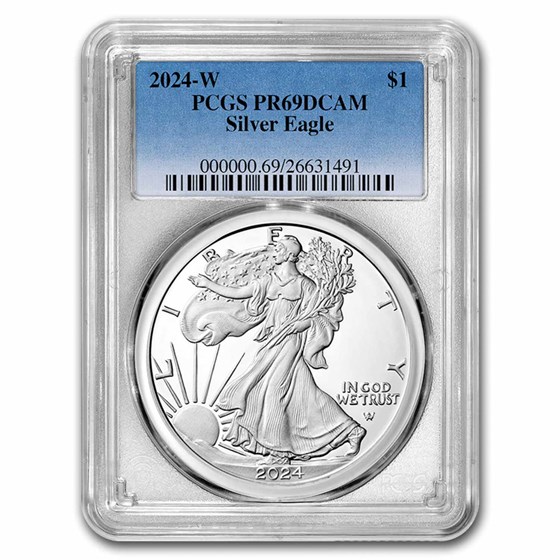 2024 P 1 1Oz Silver Eagle W/Star Privy Mark Min Brittany