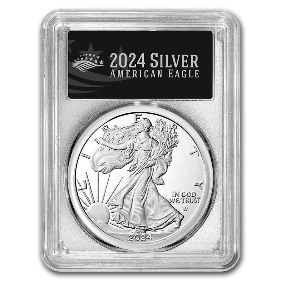 Buy 2024 W 1 oz Proof Silver Eagle PR70 PCGS APMEX
