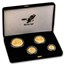 2024-W 4-Coin Proof American Gold Eagle Set (Box & COA)