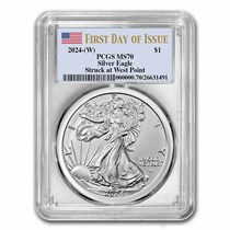 期間限定30％OFF! Point West PCGS MS-70 Eagle Silver W 2024 Buy Label APMEX | コレクション