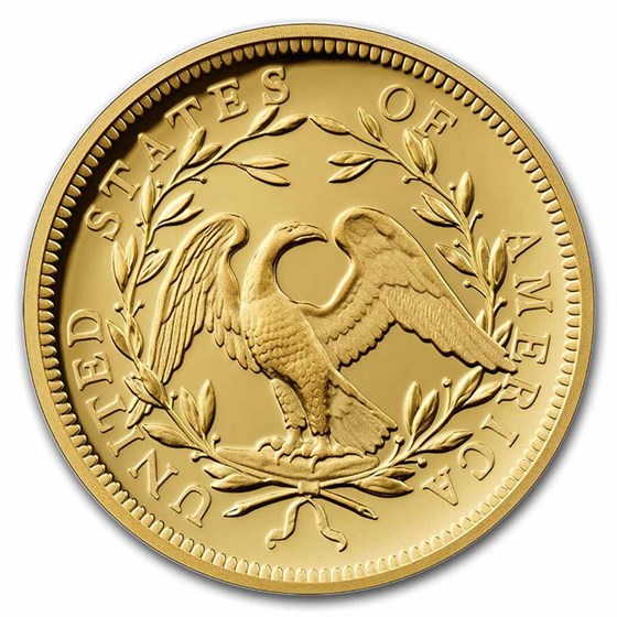 Buy 2024-W Flowing Hair Gold Coin PR-70 Gold Label | APMEX