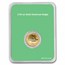 2025 1/10 oz American Gold Eagle - w/Merry Christmas Tree Card