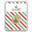 2025 1/10 oz American Gold Eagle - w/Merry Christmas Tree Card