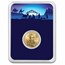 2025 1/10 oz American Gold Eagle - w/Starry Night Nativity Card