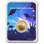 2025 1/10 oz Gold Eagle - w/Celebrate Graduate Card, In TEP