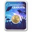 2025 1/10 oz Gold Eagle - w/Celebrate Graduate Card, In TEP
