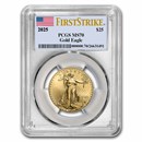 2025 1/2 oz American Gold Eagle MS-70 PCGS (FirstStrike®)