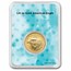 2025 1/4 oz Gold Eagle - w/Happy Birthday, Balloons Card, In TEP