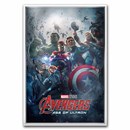 2025 1.5 oz Silver $2 Marvel Infinity Saga Foil: Age of Ultron