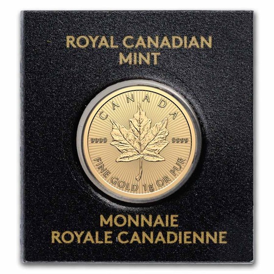 2025 1 gram Gold Maple Leafs Maplegram25™ (In Assay) 2025 1 gram Gold Maple Leafs Maplegram25™ (In Assay)