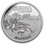 2025 1 oz Ag $1 Revolution Series: Lexington & Concord (Box/COA)