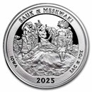 2025 1 oz Ag NATB Iowa Effigy Mounds National Monument (Box/COA)