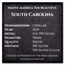 2025 1 oz Ag NATB South Carolina Fort Sumter National Monument