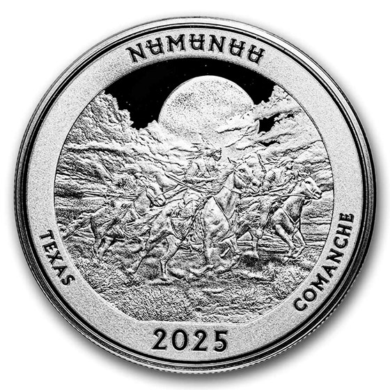 2025 1 oz Ag NATB Texas San Antonio Missions National Park