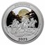 2025 1 oz Ag NATB Texas San Antonio Missions Nat'l Park (Color)