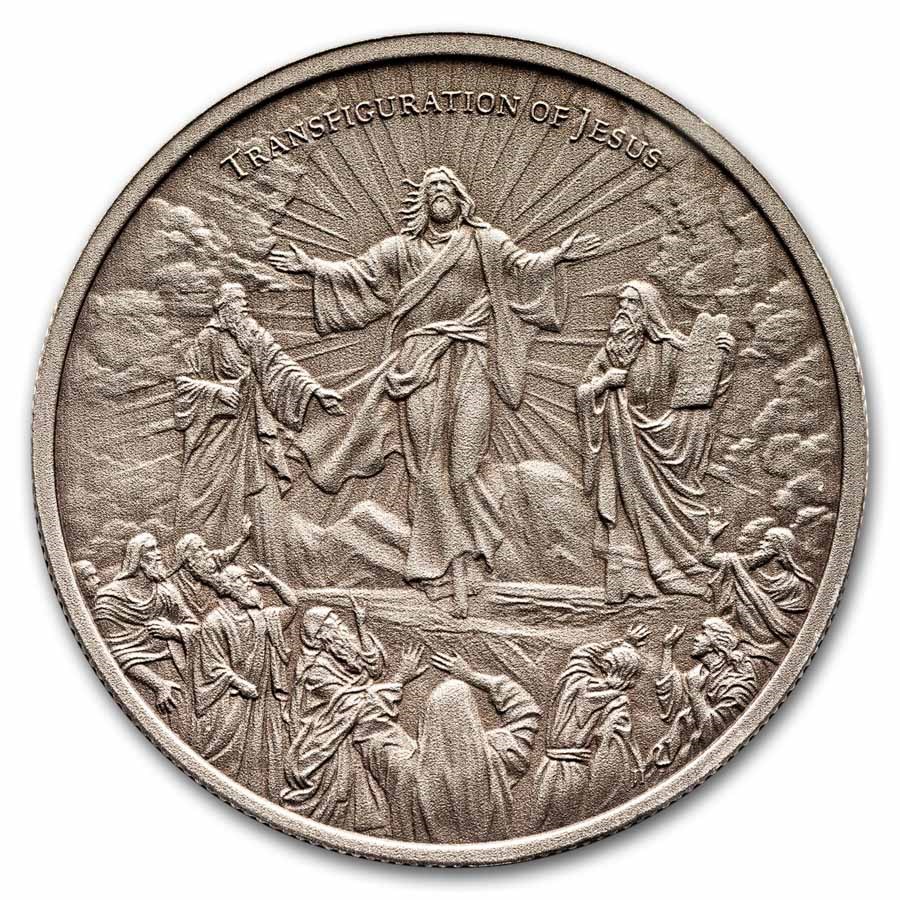 2025 1 oz Ag Wonders of Christ: Transfiguration (COA #9 - Signed)
