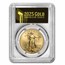 2025 1 oz American Gold Eagle MS-70 PCGS (FDI, Black Label)