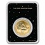 2025 1 oz American Gold Eagle - w/Elegant Merry Christmas Card
