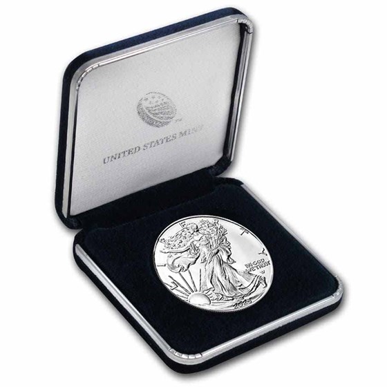 2025 1 oz American Silver Eagle BU - w/U.S. Mint Box 2025 1 oz American Silver Eagle BU - w/U.S. Mint Box