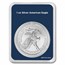 2025 1 oz American Silver Eagle - w/Happy Holidays Snowmen Card