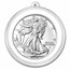 2025 1 oz American Silver Eagle - w/Holiday Tin, Wonderful Time