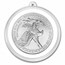 2025 1 oz American Silver Eagle - w/Holiday Tin, Wonderful Time