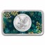 2025 1 oz American Silver Eagle - w/Premium Case, Happy Holidays