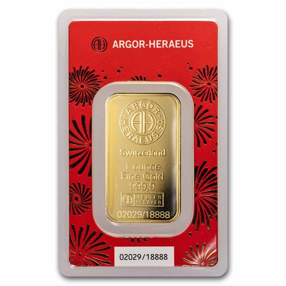 2025 1 oz Gold Bar - Argor-Heraeus Year of the Snake (In Assay) 2025 1 oz Gold Bar - Argor-Heraeus Year of the Snake (In Assay)