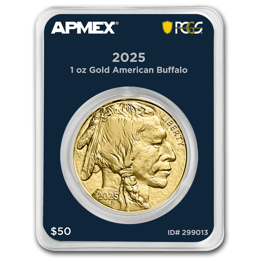 2025 1 oz Gold Buffalo (MintDirect® Premier Single + PCGS FS)