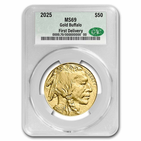 2025 1 oz Gold Buffalo MS-69 CAC (First Delivery) 2025 1 oz Gold Buffalo MS-69 CAC (First Delivery)