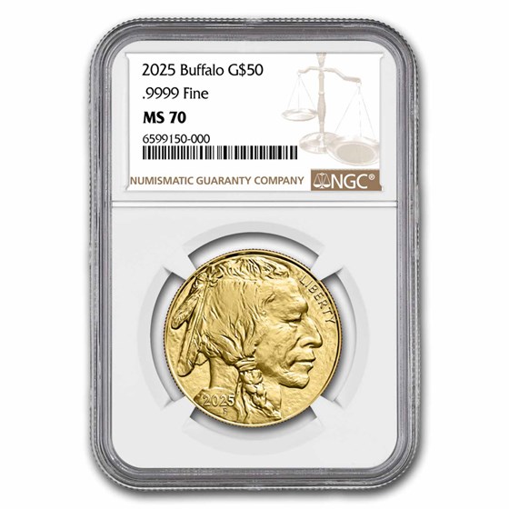 2025 1 oz Gold Buffalo MS-70 NGC 2025 1 oz Gold Buffalo MS-70 NGC