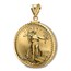 2025 1 oz Gold Eagle Pendant (Diamond-ScrewTop Bezel)