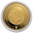 2025 1 oz Gold World Famous Dogs - Border Collie