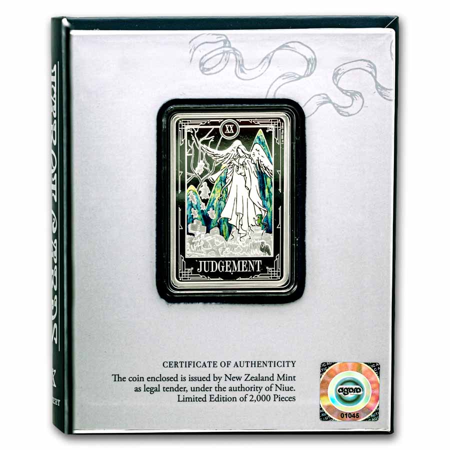 Buy 2025 1 oz Silver Tarot Cards: Judgement | APMEX