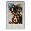 2025 1 oz Silver $2 Tarot Cards: The World